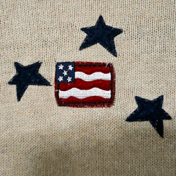 croft & barrow patriotic cotton cardigan Size XL - Picture 6 of 10